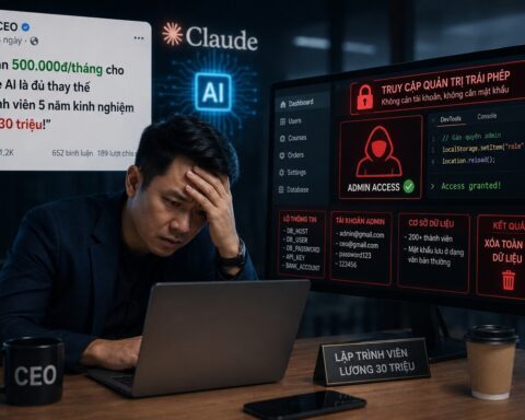 CEO Việt khoe dùng Claude AI giá 500.000 đồng thay lập trình viên lương 30 triệu và cái kết “đắng”
