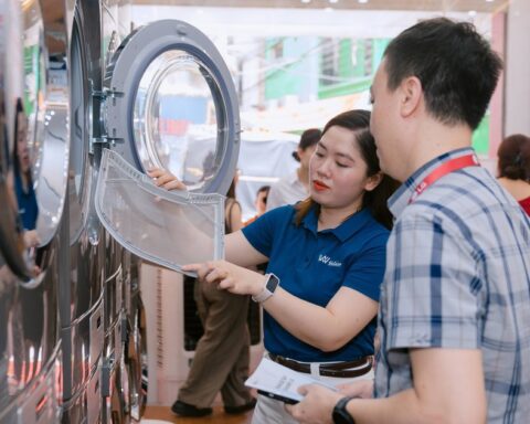 Giới thiệu mô hình giặt sấy thông minh tại Việt Nam