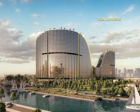 Cận cảnh tòa tháp giữa “tâm mạch” Noble Crystal Riverside: 100% căn có tầm view đa lớp hiếm có