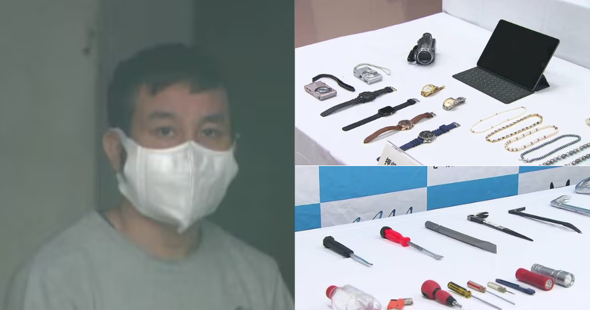 Một người Việt Nam bị tình nghi gây ra khoảng 150 vụ đột nhập, trộm cắp tại Nhật Bản