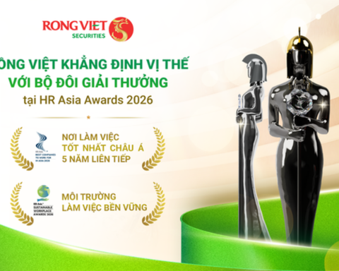 Rồng Việt khẳng định vị thế với bộ đôi giải thưởng tại HR Asia 2026