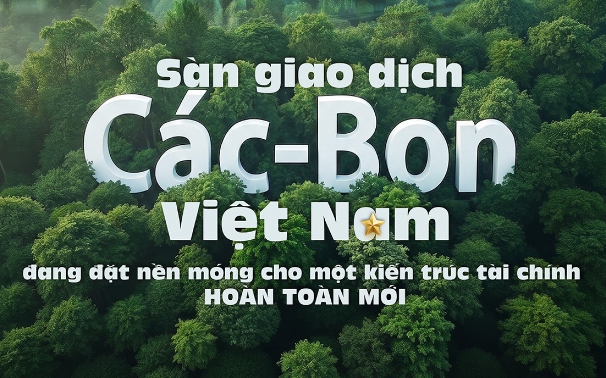 Sàn giao dịch các-bon – Việt Nam đang đặt nền móng cho một kiến trúc tài chính hoàn toàn mới