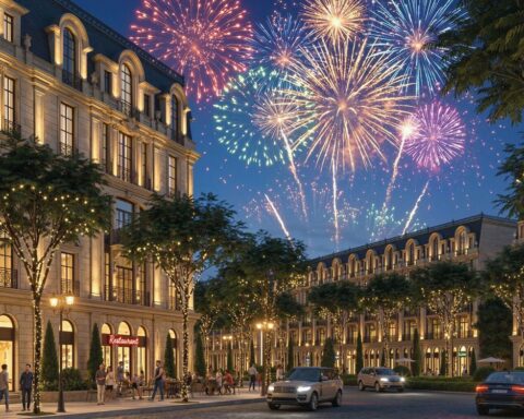 Nhà phố Noble Palace Tay Thang Long WorldHotels Residences: Mảnh ghép mới trong không gian kinh tế đêm phía Tây Thủ đô