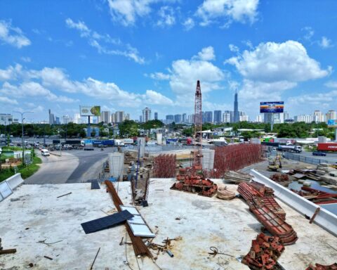 Cận cảnh dự án nút giao hiện đại nhất TP.HCM tiếp tục trễ hẹn