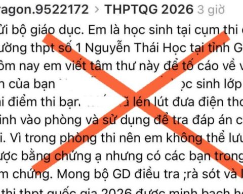 Kết quả xác minh phản ánh thí sinh dùng điện thoại trong phòng thi ở Gia Lai