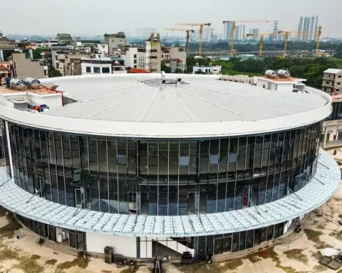 Bến xe khách thứ 7 của Hà Nội thành hình sau hơn một năm thi công