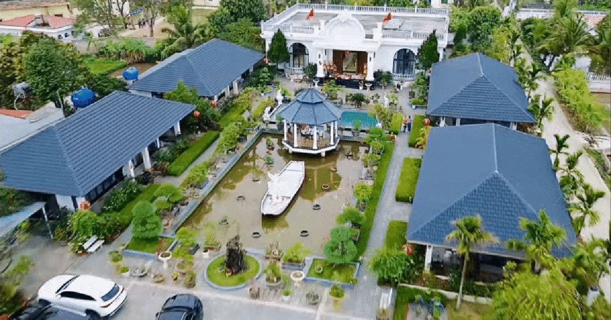 Sáng nhất Thanh Hóa: 4 anh em xây 4 căn biệt thự hướng vào nhau trên khu đất 6.000m², chi 40 tỷ để báo hiếu mẹ già
