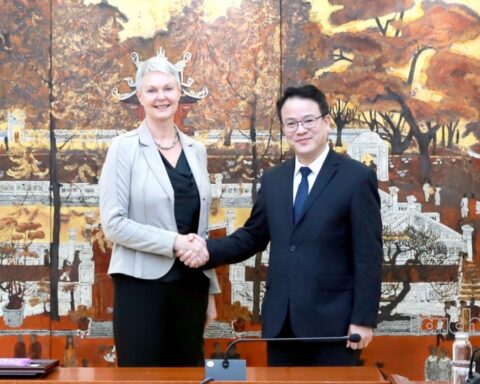Thứ trưởng Trần Quốc Phương tiếp Đại sứ Nauy Hilde Solbakken nhân dịp Đại sứ kết thúc nhiệm kỳ tại Việt Nam