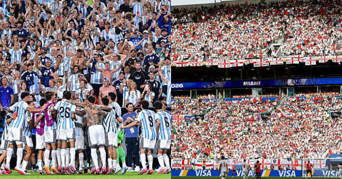Bán kết Anh vs Argentina căng như “chung kết sớm”: 75.000 CĐV ngồi lẫn nhau, cảnh sát Mỹ báo động vì nguy cơ xung đột