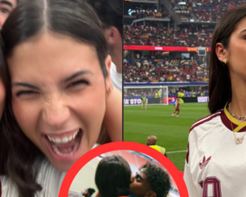 Bạn gái sexy của Lamine Yamal khoe vòng eo con kiến, ăn mừng phấn khích khi Tây Ban Nha vào chung kết World Cup 2026
