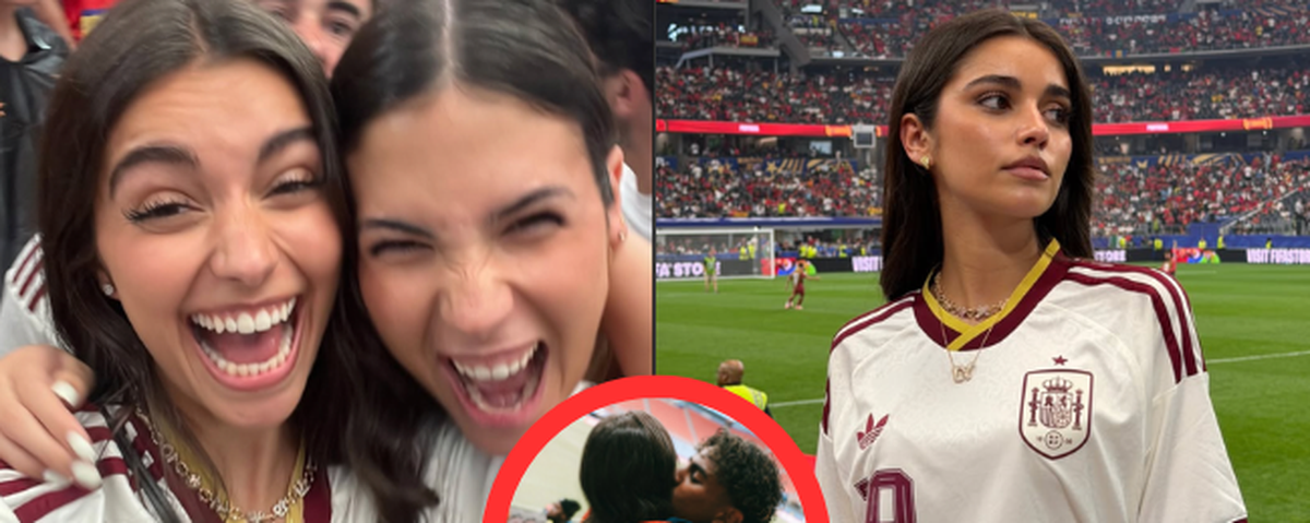 Bạn gái sexy của Lamine Yamal khoe vòng eo con kiến, ăn mừng phấn khích khi Tây Ban Nha vào chung kết World Cup 2026