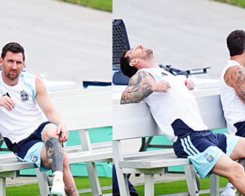 Hàng trăm ống kính vây kín chụp Messi bình thản ngắm trời, “vắt chân rung đùi” trước trận với tuyển Anh