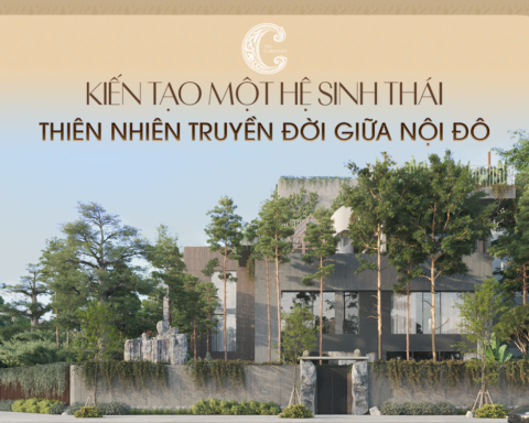 Kiến tạo một hệ sinh thái thiên nhiên truyền đời giữa nội đô