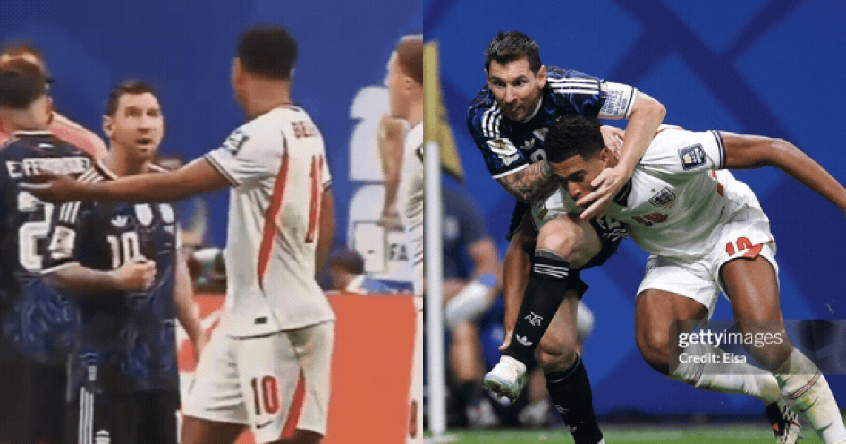 Đang viral: Messi và Bellingham “đấu võ mồm” cực gắt, Goat bĩu môi với “cậu Be”, suốt trận kèn cựa nhau căng đét