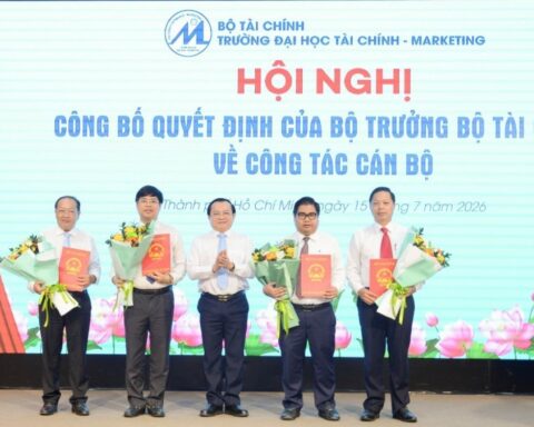 Trường Đại học Tài chính – Marketing kiện toàn Ban Giám hiệu, tạo nền tảng cho giai đoạn phát triển mới