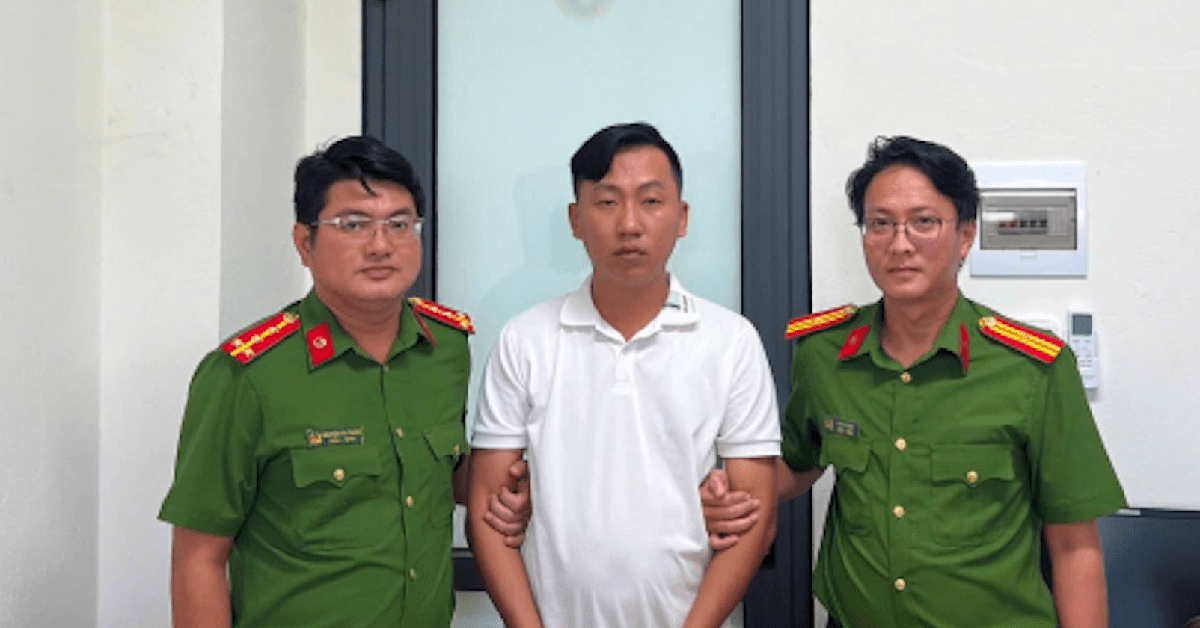 Công an thông báo tới người dân có giao dịch chuyển khoản với nội dung sau: Một thanh niên SN 1994 vừa bị bắt
