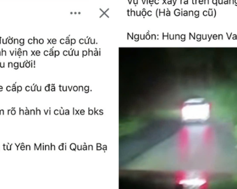 Công an thông tin vụ xe 7 chỗ có dấu hiệu không nhường xe cấp cứu: Nạn nhân đã tử vong trước đó, đang trên đường đưa về nhà