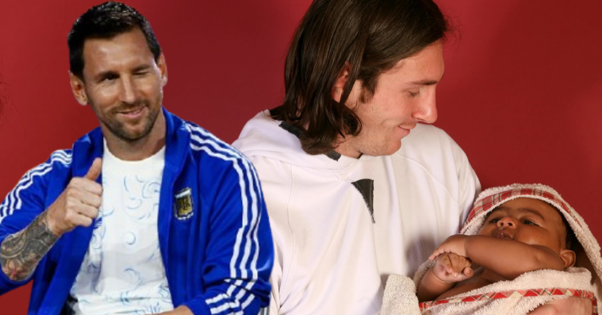 Messi nói về bức ảnh lịch sử tắm cho Yamal: “Đúng là một sự điên rồ của định mệnh”