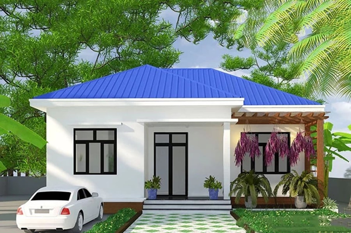 Xây nhà cấp 4 mái tôn 80m² hết bao nhiêu tiền?