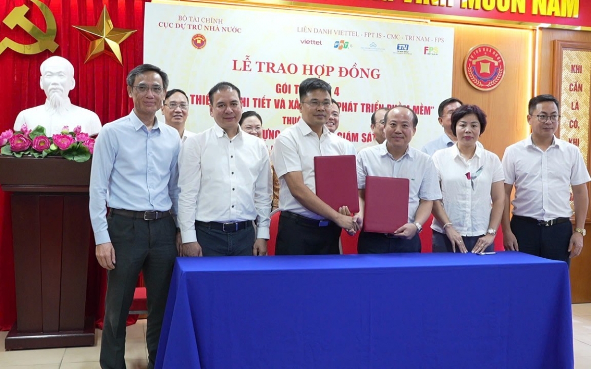 Cục Dự trữ Nhà nước: Trao hợp đồng gói thầu cốt lõi xây dựng Trung tâm giám sát và điều hành Dự trữ quốc gia