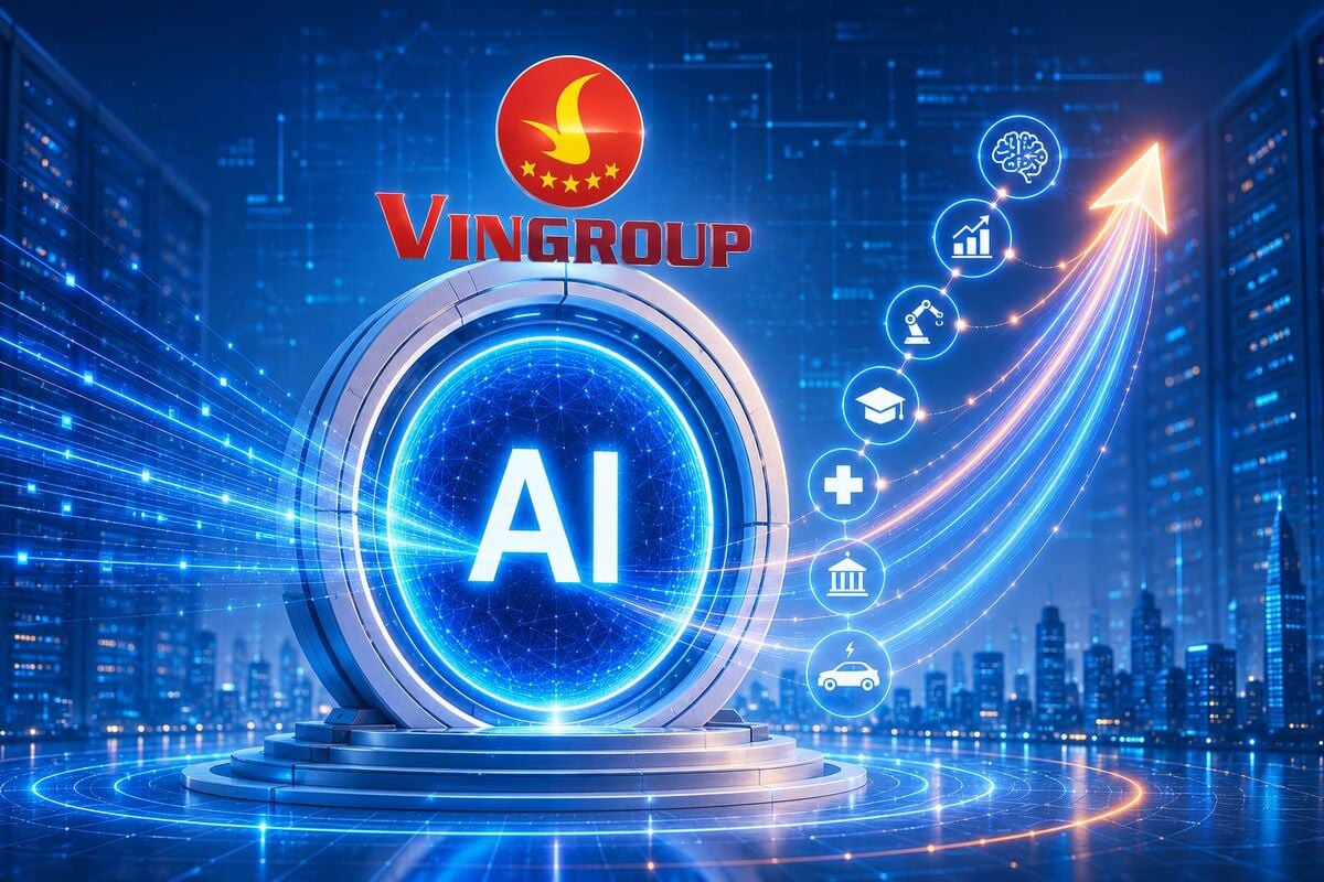 Vingroup bước vào sân chơi AI hàng trăm tỷ tham số, xây hạ tầng kinh tế dữ liệu