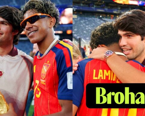 Yamal – Alcaraz và khoảnh khắc gây bão hậu chung kết World Cup 2026: Hai siêu sao Tây Ban Nha nâng cao cúp vàng lịch sử!