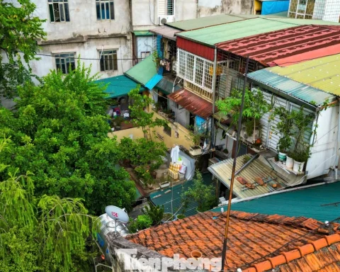 Bên trong khu tập thể Trương Định sau hơn 50 năm sử dụng