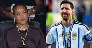 Messi 2 lần thất bại tại chung kết World Cup với cùng tỷ số 0-1, Rihanna bị réo tên