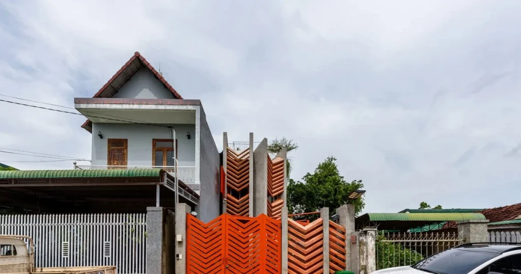 Ngôi nhà được thiết kế từ cảm hứng về họa tiết trên trang phục của người bản địa