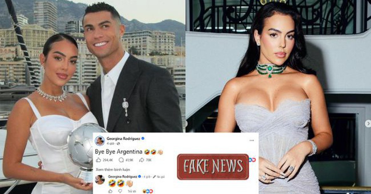 Vợ sắp cưới của Ronaldo chính thức lên tiếng sau khi bị mạo danh trên Facebook, làm rõ vụ status “Bye Bye Argentina” gây bão