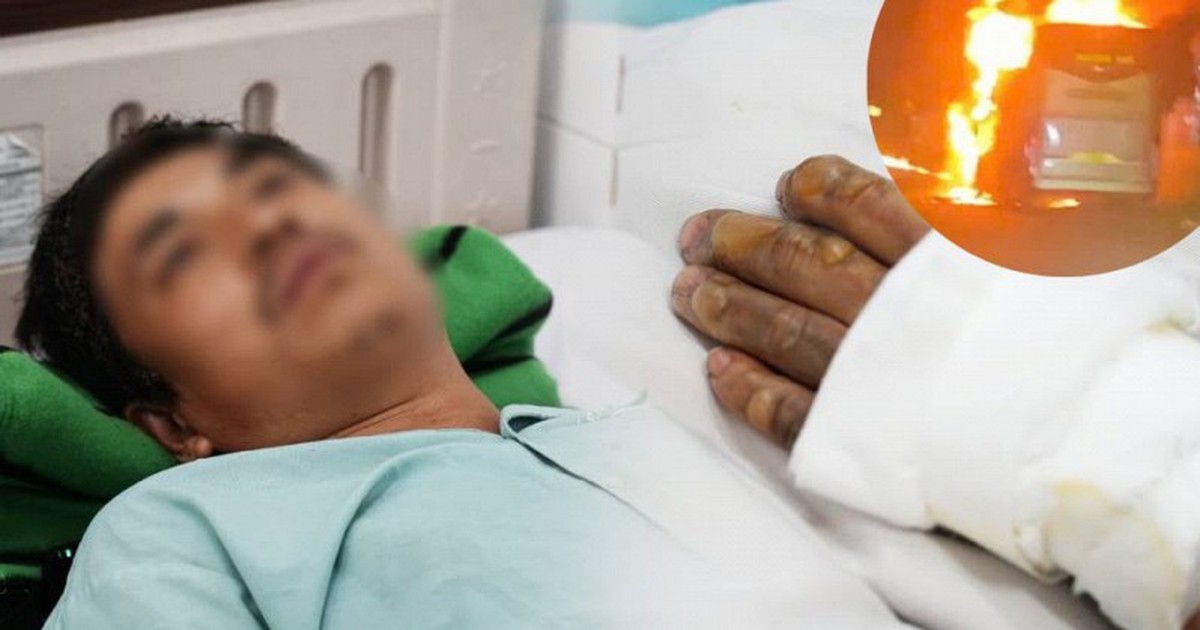 Lời kể nghẹn lòng đôi vợ chồng sống sót vụ cháy xe khách tại Đồng Nai