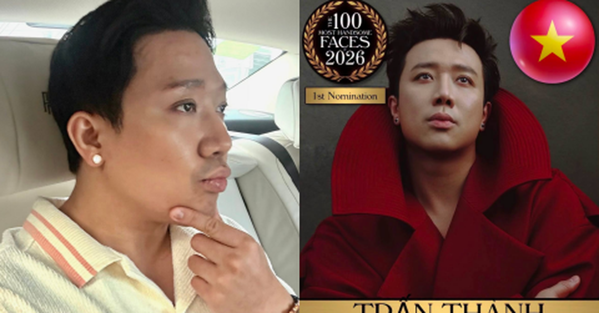 Trấn Thành “sượng chín người” khi lọt đề cử 100 gương mặt đẹp nhất thế giới