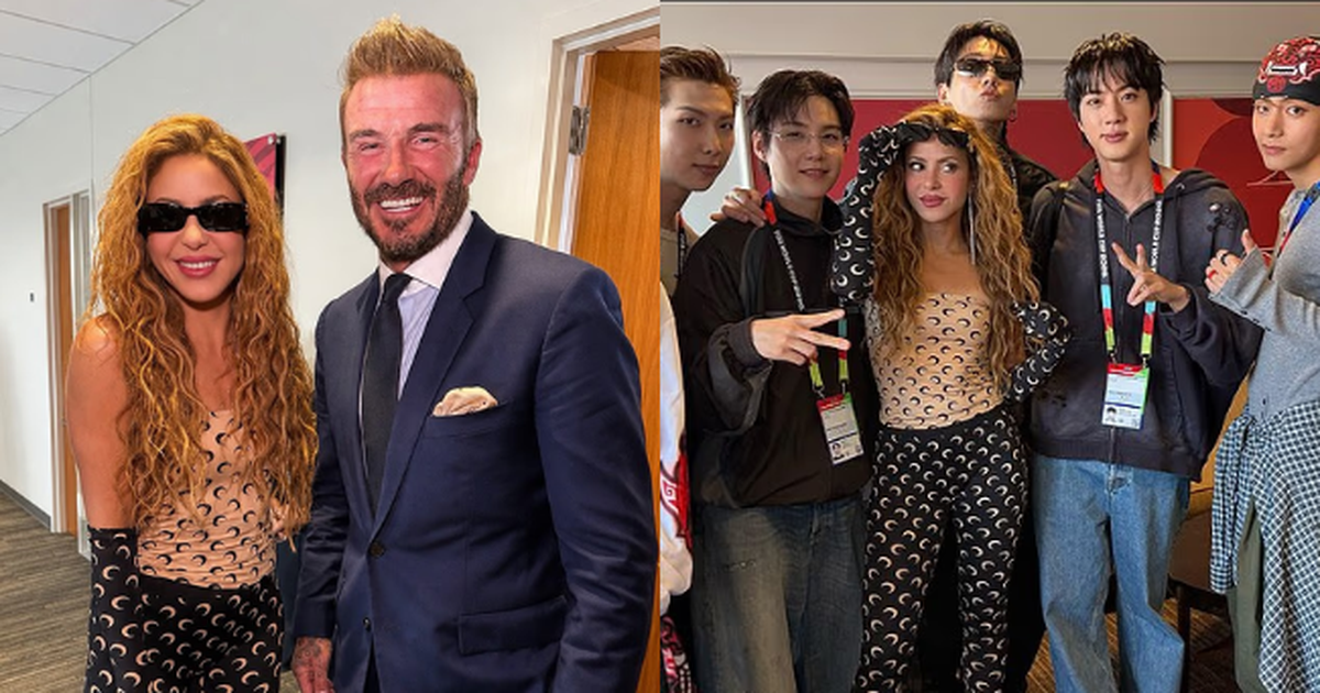 Shakira tỏa sáng tại World Cup 2026 bên David Beckham và BTS