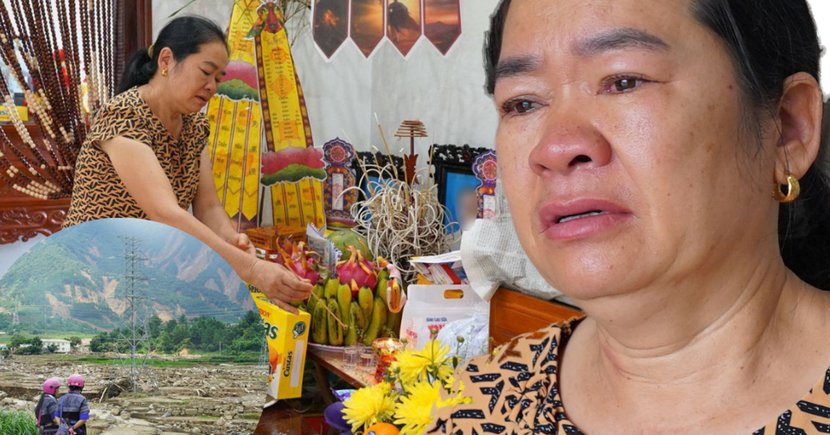 Nỗi đau dày vò người cha sống sót sau trận lũ ở Lai Châu: “Mẹ ơi, có thấy vợ con con đâu không?”