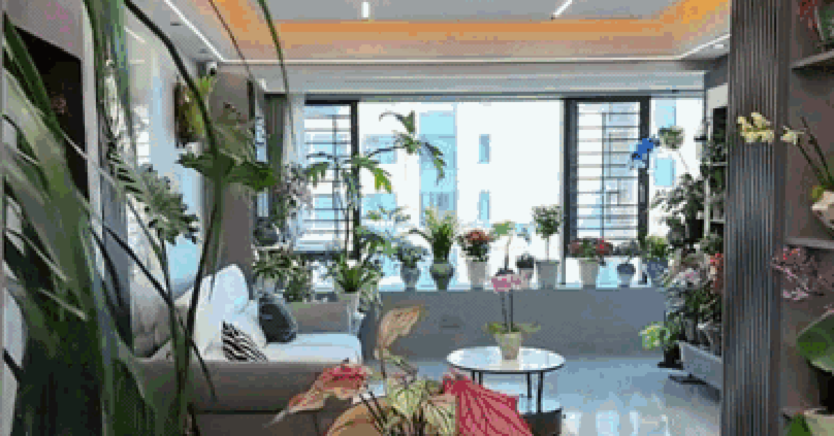 Dụi mắt 1 tỷ lần trước “căn hộ trên không” của pháp sư Trung Hoa: Trồng hơn 200 chậu cây đẹp quên cả mặt đất