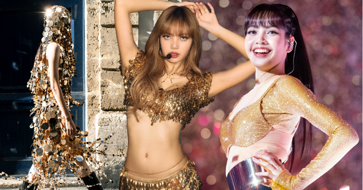 Vàng không bao giờ xuống giá là vàng ở trên người Lisa (BLACKPINK)