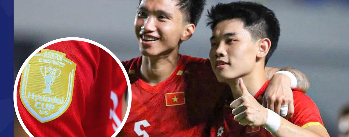 Lần đầu tiên trong lịch sử ASEAN Cup tuyển Việt Nam mặc áo có chi tiết độc bản, giống như Messi tại World Cup 2026