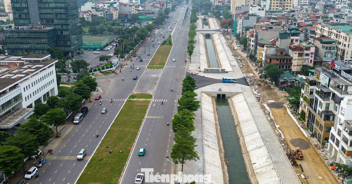 Cận cảnh tuyến đường kết nối Tây Hồ Tây thay đổi sau dự án chống ngập