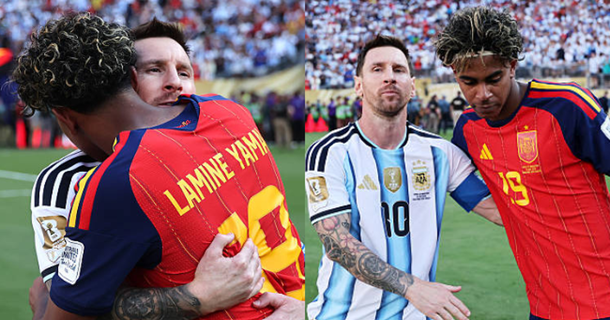 Lamine Yamal lần đầu kể lại câu nói xúc động của Messi khi cả hai ôm nhau sau chung kết World Cup: Lời anh ấy đắt giá ngang cúp vàng!