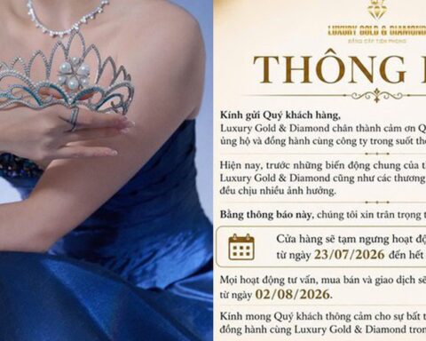 Nhà tài trợ vương miện cho Sen Vàng tại Miss Grand Vietnam và Miss World Vietnam tạm ngưng hoạt động trong 10 ngày
