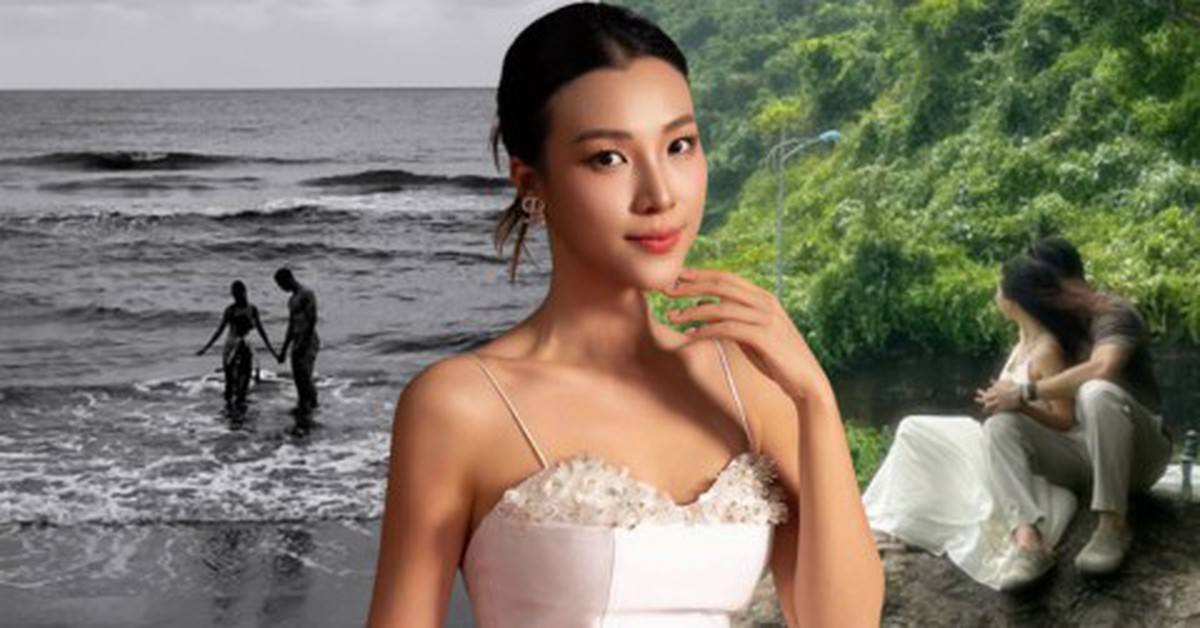 Ảnh hiếm MC Hoàng Oanh tình tứ bên bạn trai mới