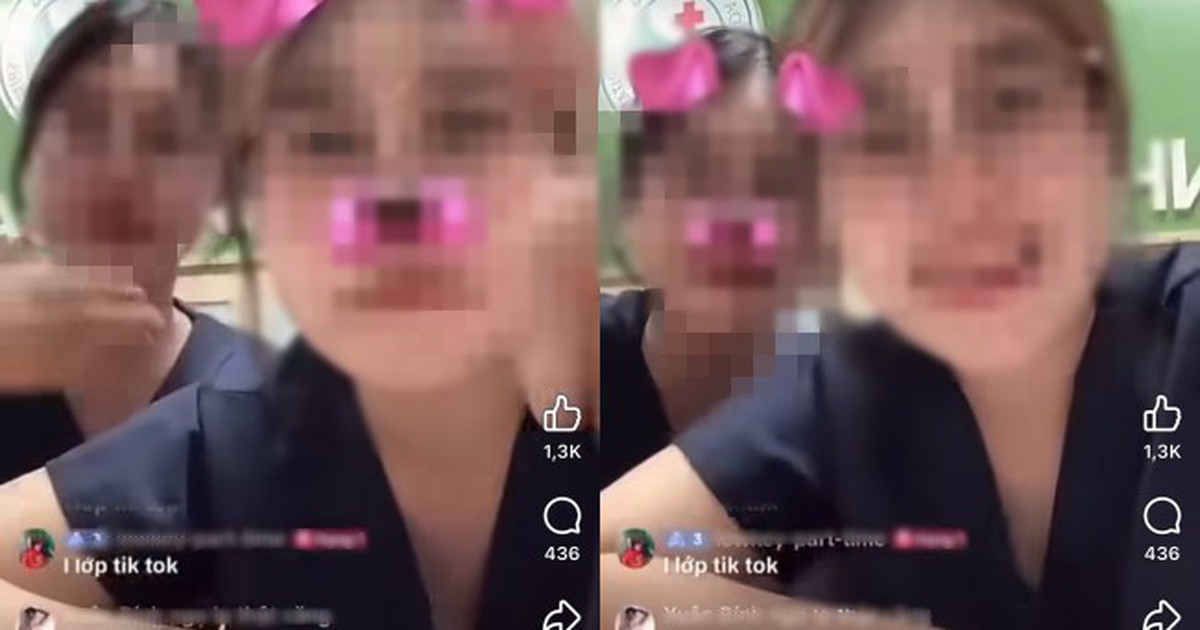 Danh tính 2 nữ điều dưỡng doạ tiêm thuốc độc người khác trên Tiktok, BVĐK Đức Giang đã xử lý