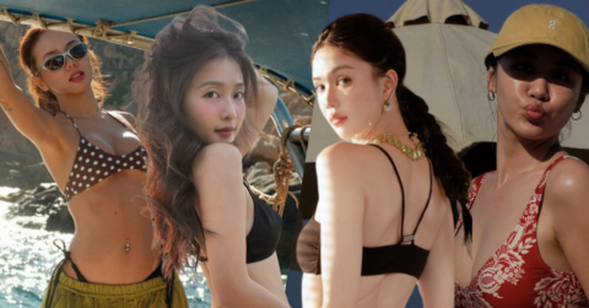 Nắng nóng cũng không bằng dàn mỹ nhân “đua bikini”: Phương Ly – Văn Mai Hương đọ body hừng hực, nín thở chờ 1 “con tướng”