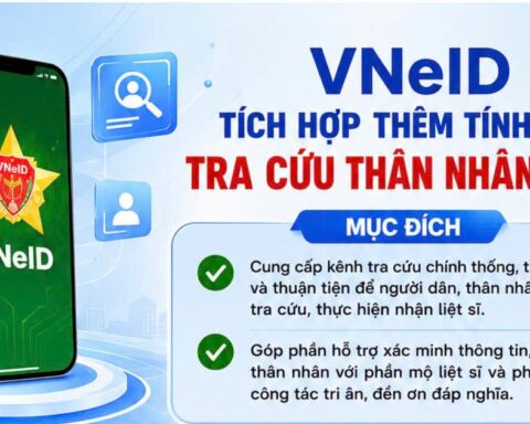 Hướng dẫn tra cứu thân nhân liệt sĩ trên VNeID