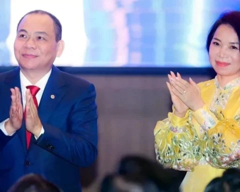 Vợ chồng tỷ phú Phạm Nhật Vượng gây bất ngờ tại LPBank