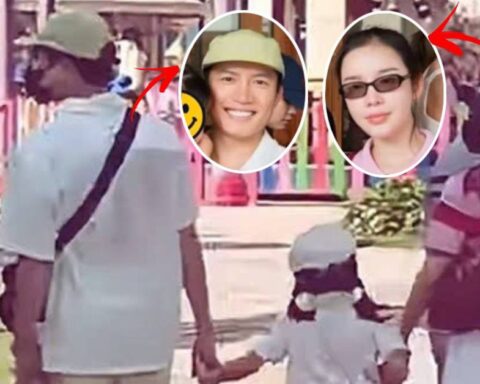 “Tóm dính” LyLy và Anh Tú bí mật yêu 6 năm đi chơi riêng cùng 2 em bé
