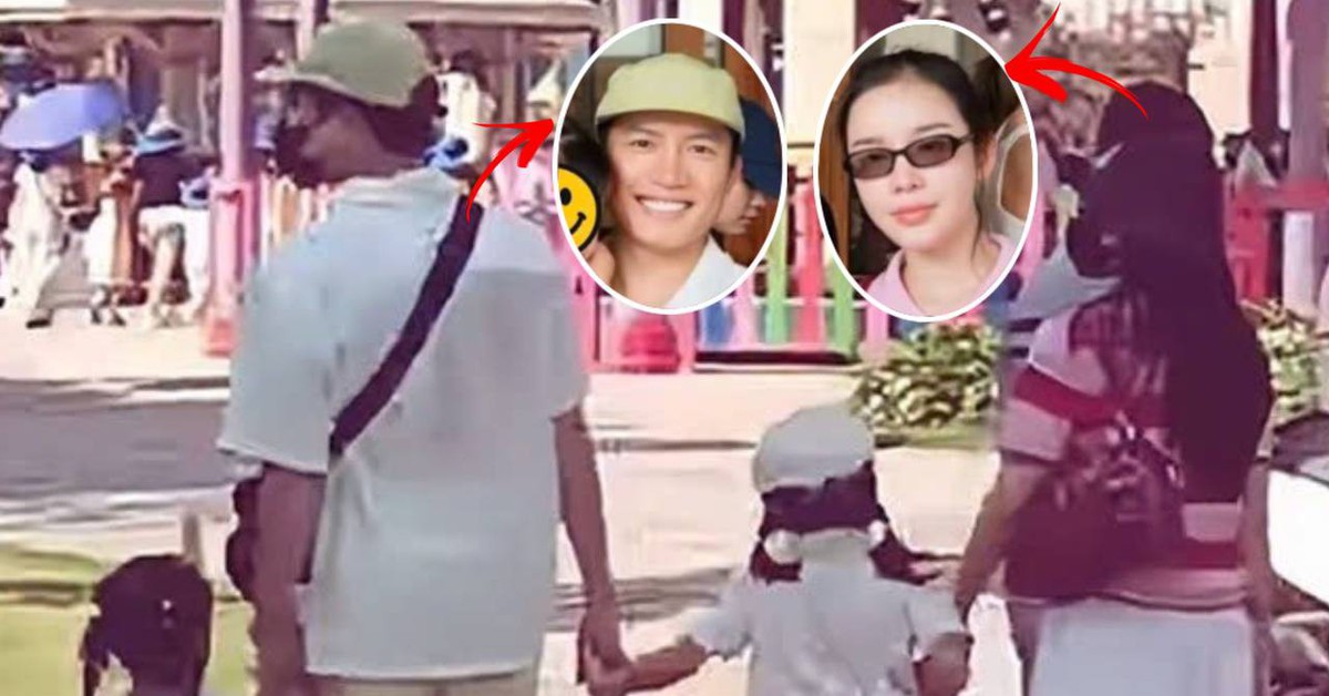 “Tóm dính” LyLy và Anh Tú bí mật yêu 6 năm đi chơi riêng cùng 2 em bé