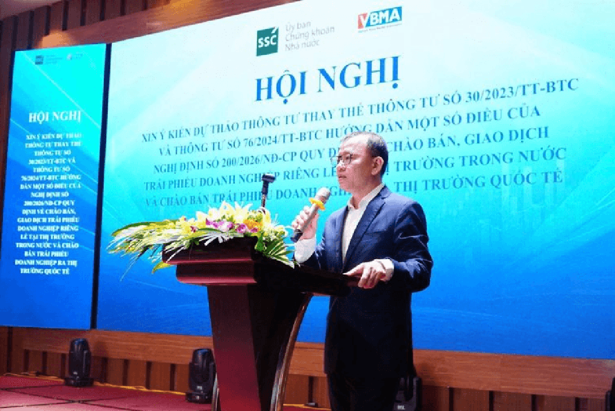 Phó Chủ tịch UBCKNN: “Hoàn thiện khuôn khổ pháp lý đối với thị trường trái phiếu doanh nghiệp có ý nghĩa đặc biệt quan trọng”