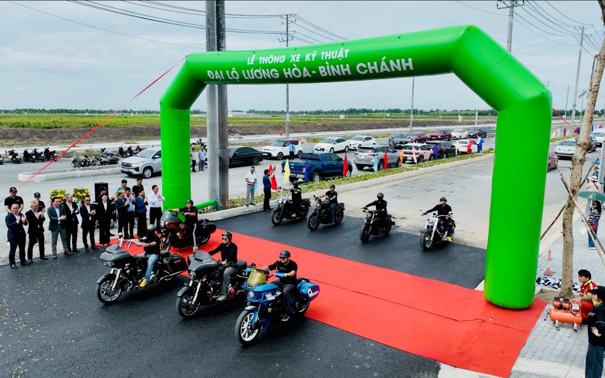 Đại lộ Lương Hòa – Bình Chánh chính thức thông xe, tạo động lực phát triển mới cho hành lang phía Tây TP.HCM
