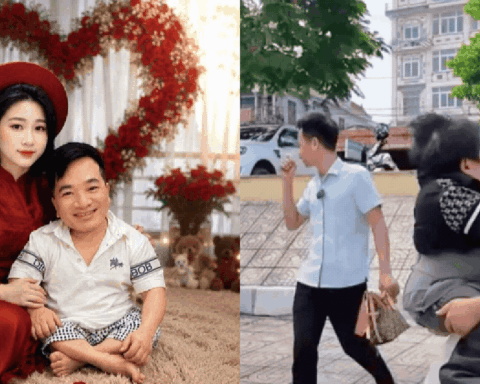 Câu chuyện phía sau clip cô gái 18 tuổi bế chồng đi đăng ký kết hôn đang “gây bão” mạng xã hội